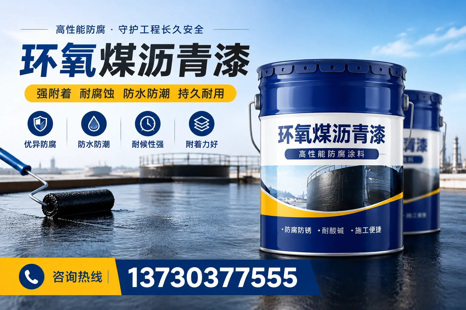 如何判断环氧煤沥青漆的质量?黄山消费者指南